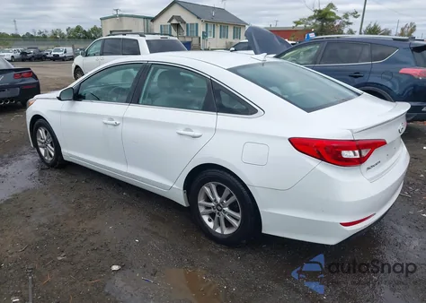 2017 Hyundai Sonata z USA, uszkodzony, nr VIN 5NPE24AF4HH541304